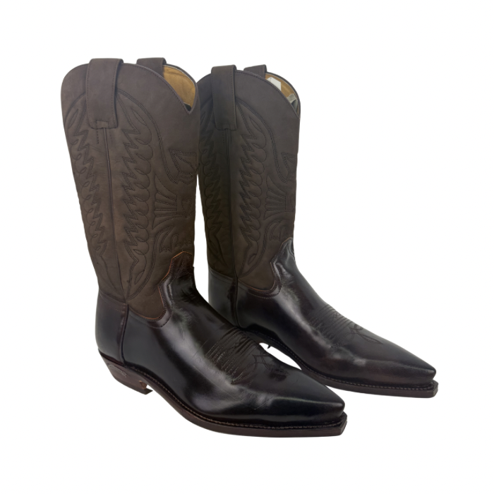 El Charro 2536 Florentic Fuchsia / Nubuck Boots