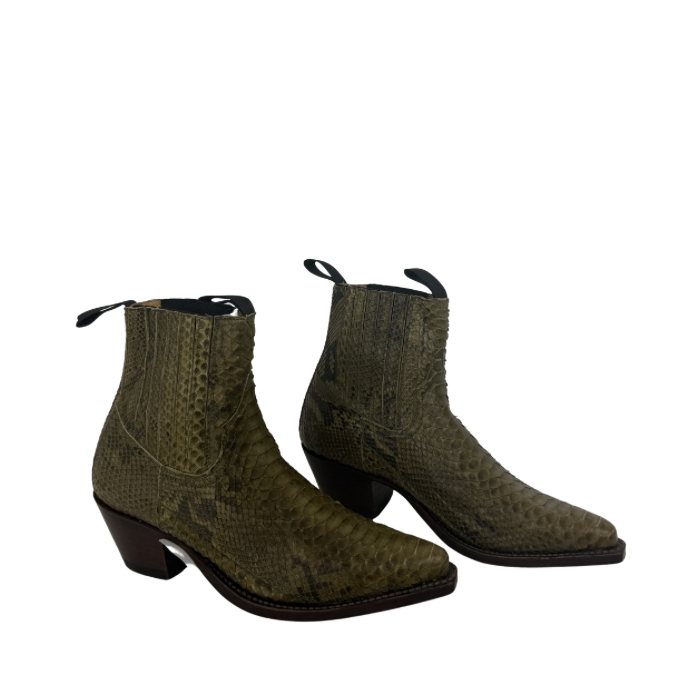 Sendra Boots 4375 Pitón verde