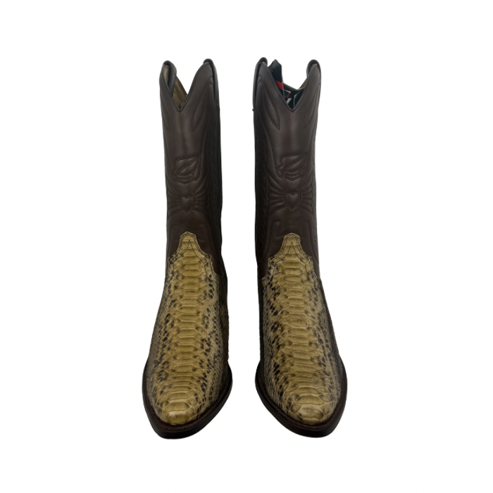 Sendra Boots 7137 Amarillo y Piel Marrón Chocolate