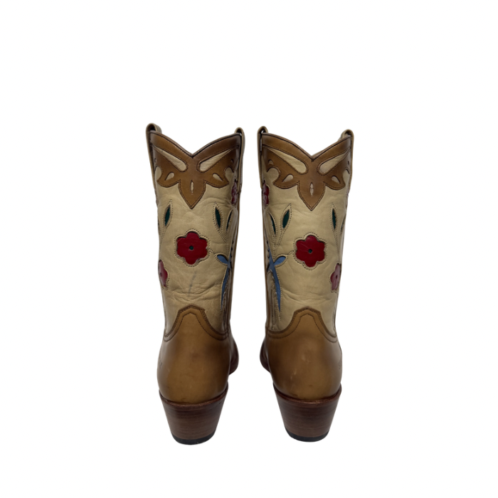 Sendra Boots 4652 Pájaros y Flores Marrón