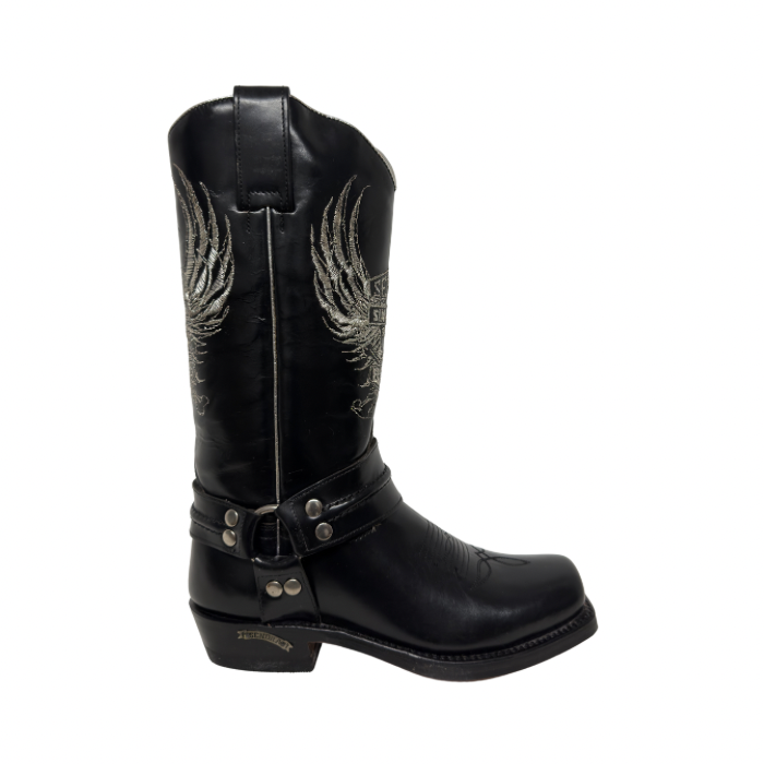 Sendra Boots 2775 Pull Oil Negro