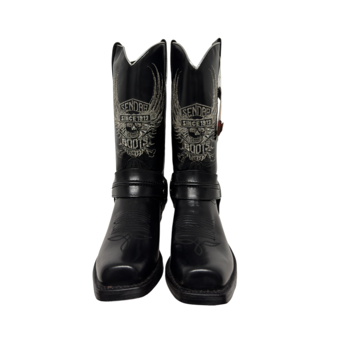 Sendra Boots 2775 Pull Oil Negro