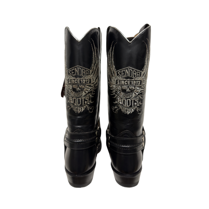 Sendra Boots 2775 Pull Oil Negro
