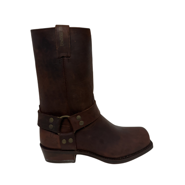 Black Oil Boots 1918 Pull Oil Brown