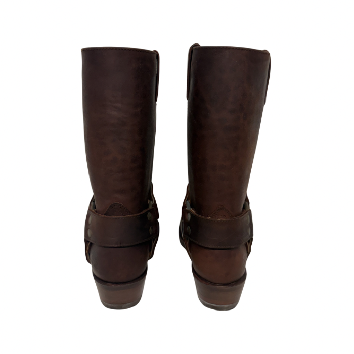 Black Oil Boots 1918 Pull Oil Brown