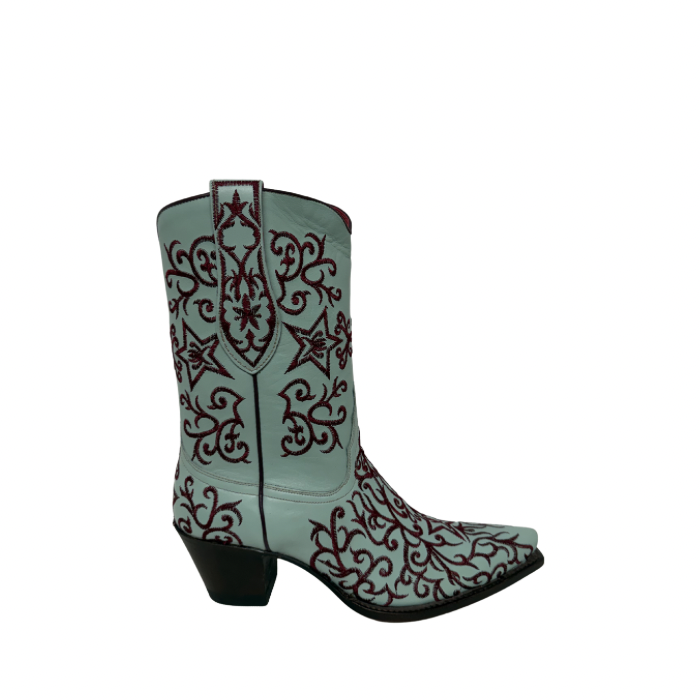 Sendra Boots 5915 Bordado Estrella Turquesa