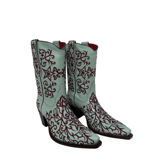 Sendra Boots 5915 Bordado Estrella Turquesa