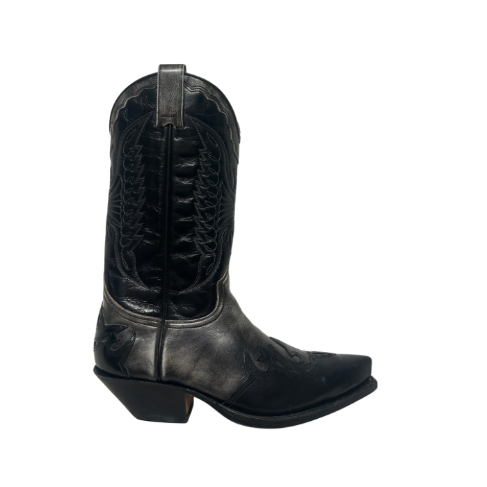 Sendra Boots 2560 Cuervo Negro Marfil