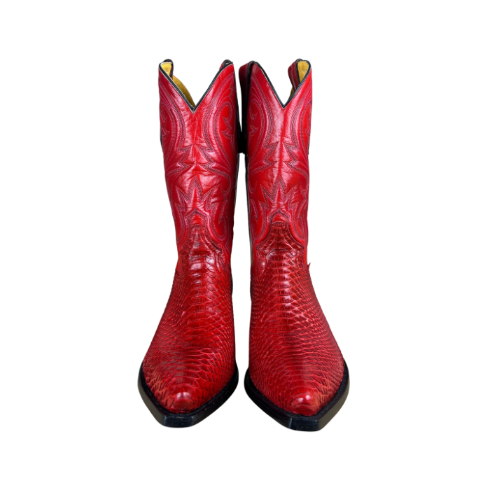 Sendra Boots Python Red Sample
