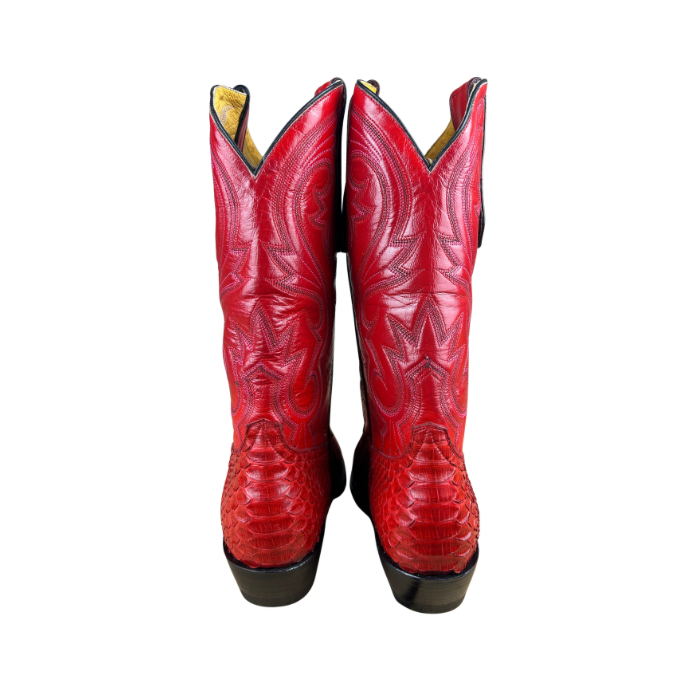 Sendra Boots Python Red Sample