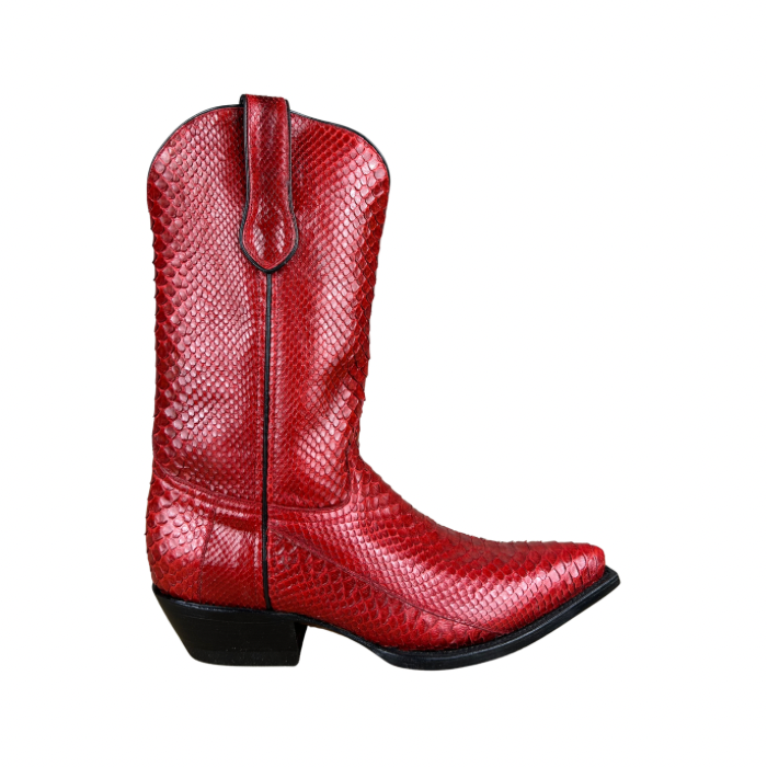 Sendra Boots Python Red Sample