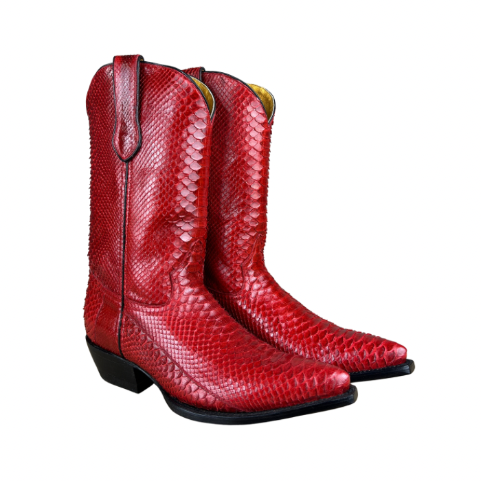 Sendra Boots Python Red Sample