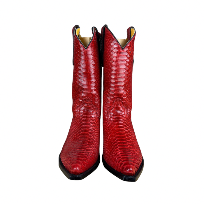 Sendra Boots Python Red Sample