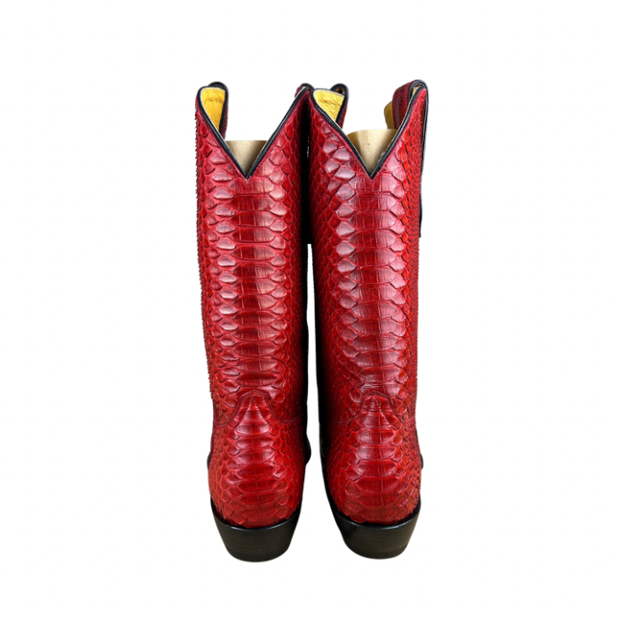 Sendra Boots Python Red Sample